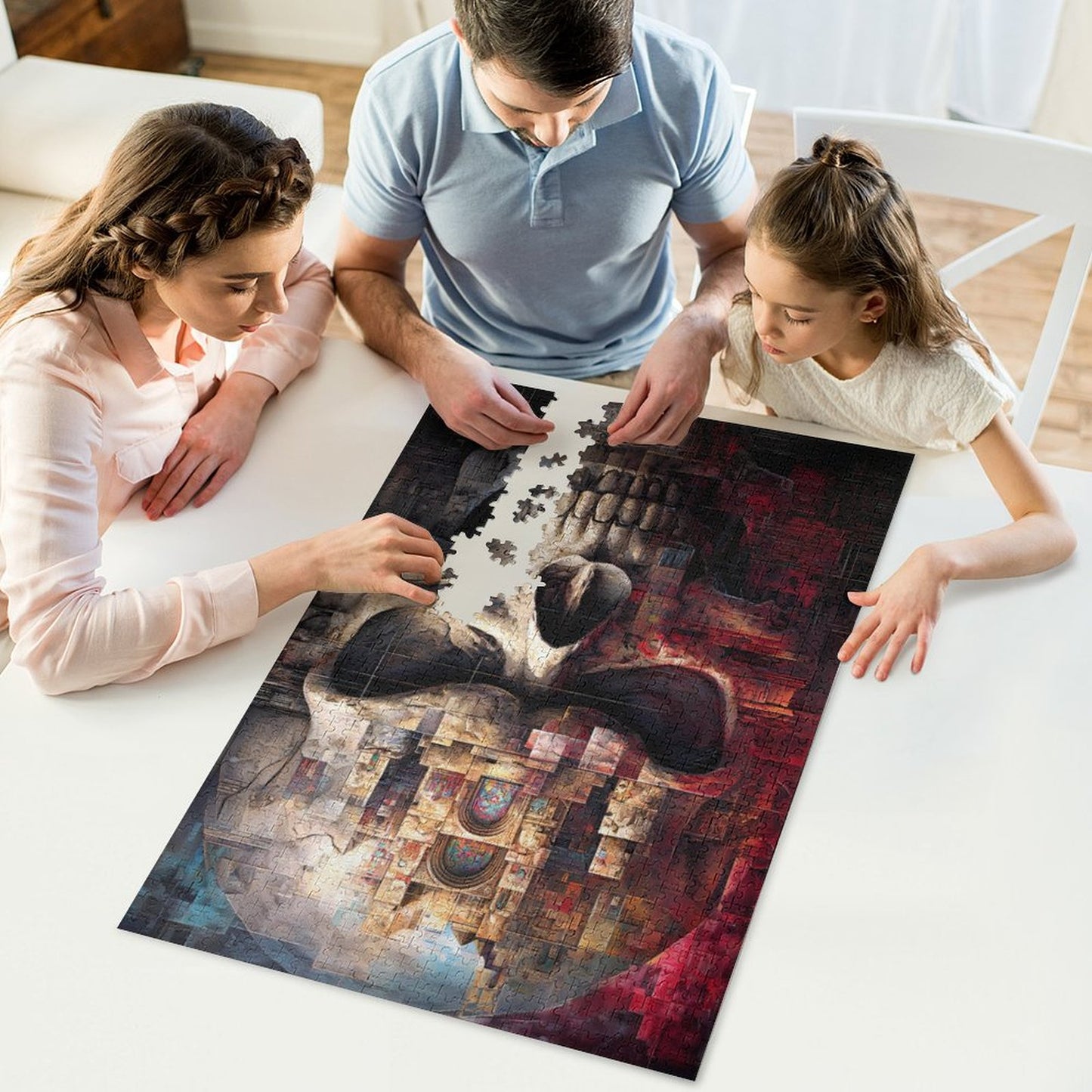 Tempel Skull by Morrigan Jigsaw Puzzles