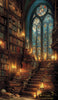 The Library by Morrigan 70x120 mit 130 Farben Artifey Studio