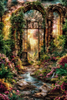 The Lost Conservatory by Artifey 80x120 mit 310 Farben