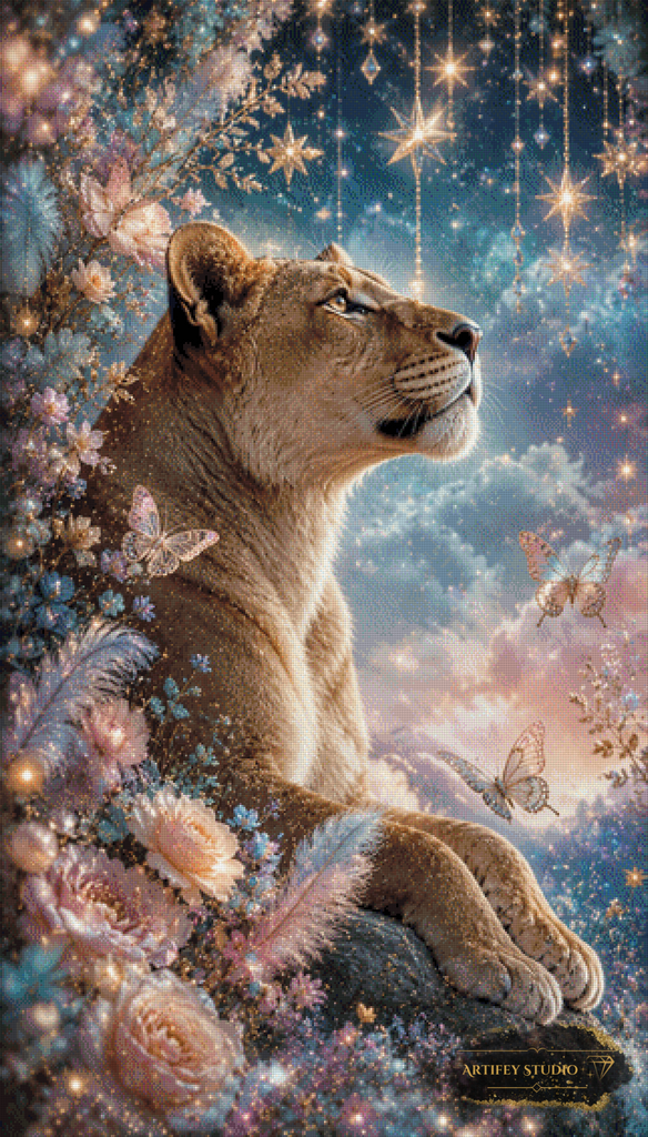 Guardian of the Stars by Saphira 80x140 with 180 colors
