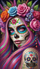 Day Glo Dead by Diynamite 70x120 mit 400 Farben - Artifey Studio