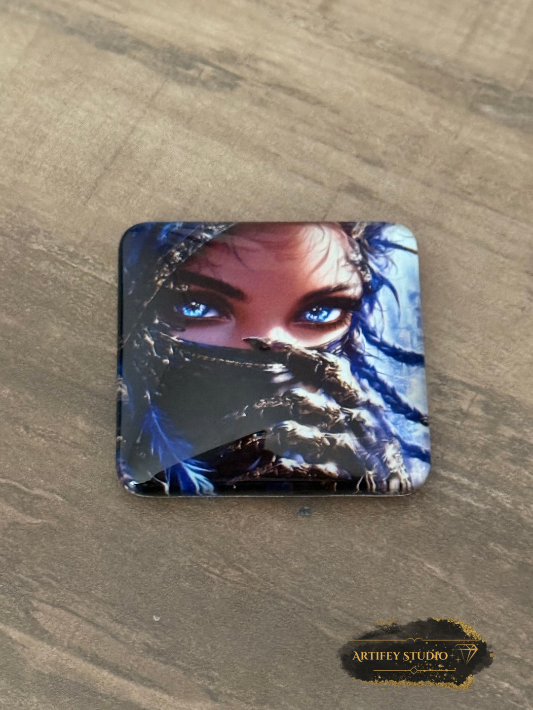 Deep blue Desert by Artifey Cover Minder