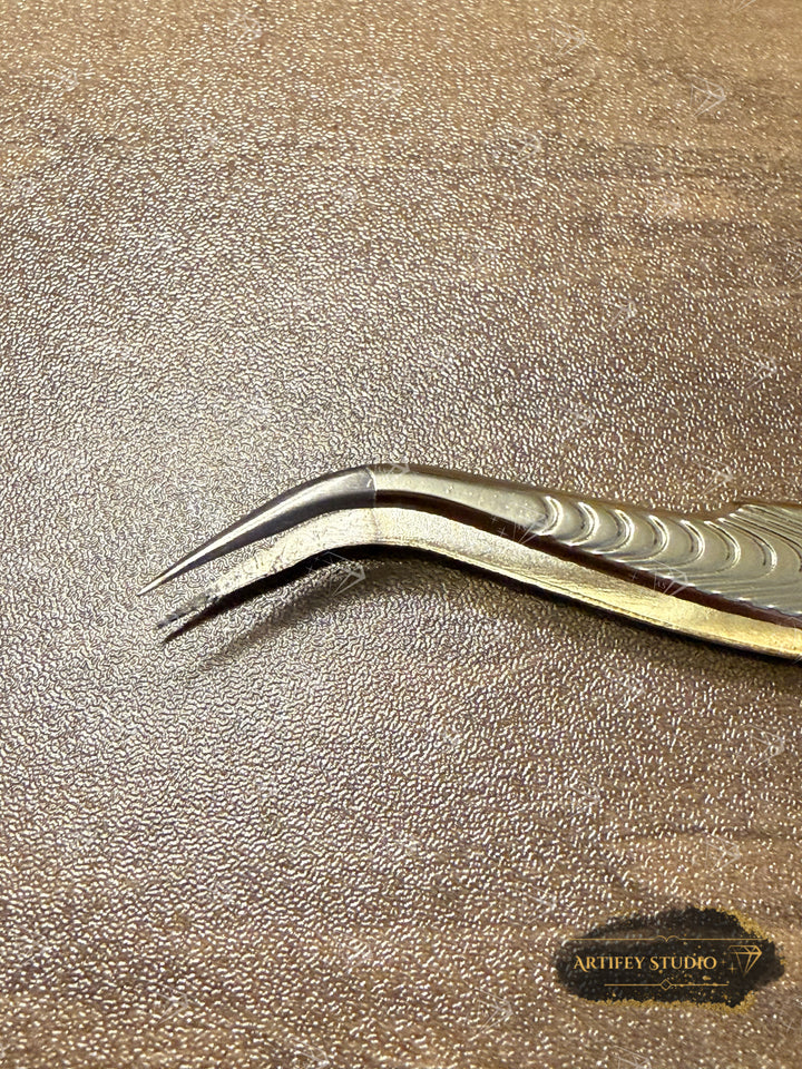 Gebogene Premium-Präzisionspinzette