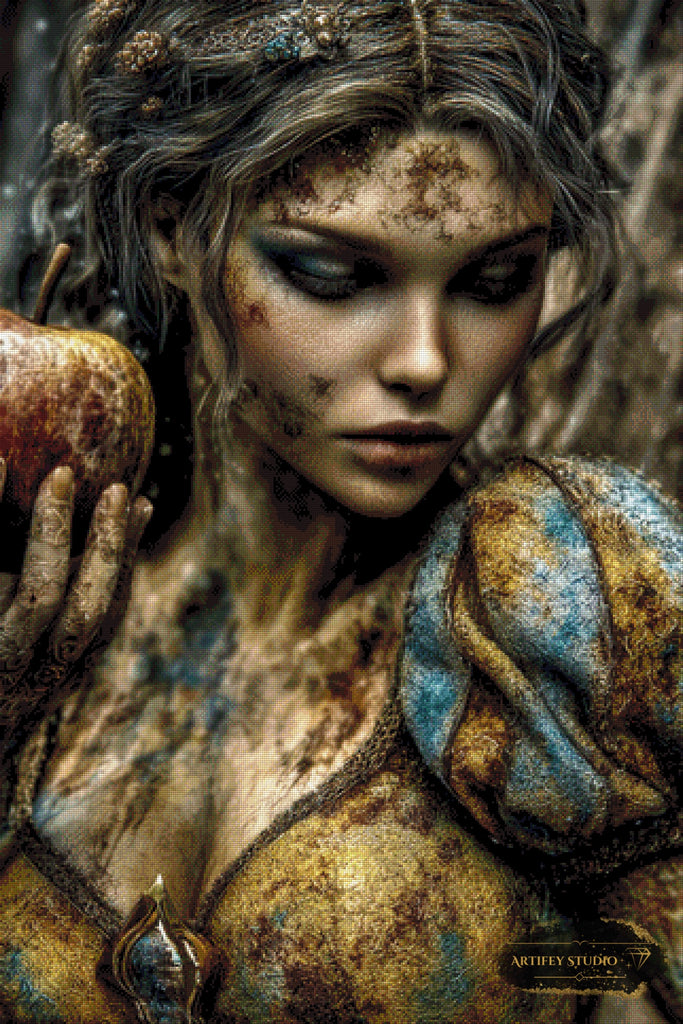 An Apple a Day... by Skyler 80x120 mit 170 Farben - Artifey Studio