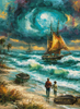 Between Storm and Silence by Morrigan 80x110 with 230 colours