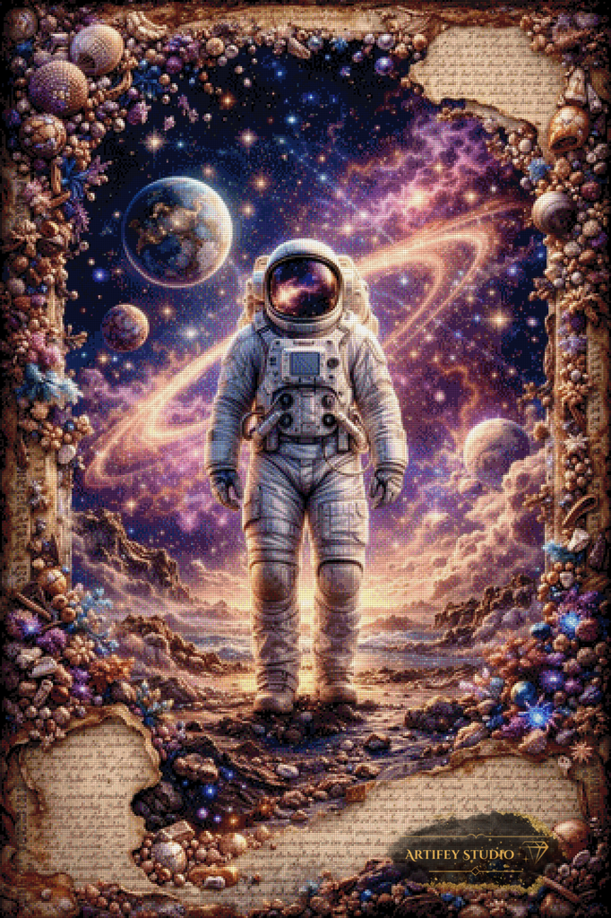 Stardust Odyssey de Daye 80x120 con 200 colores
