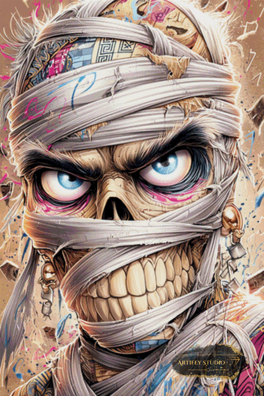 Mummy by Lexxa 80x120 mit 230 Farben - Artifey Studio