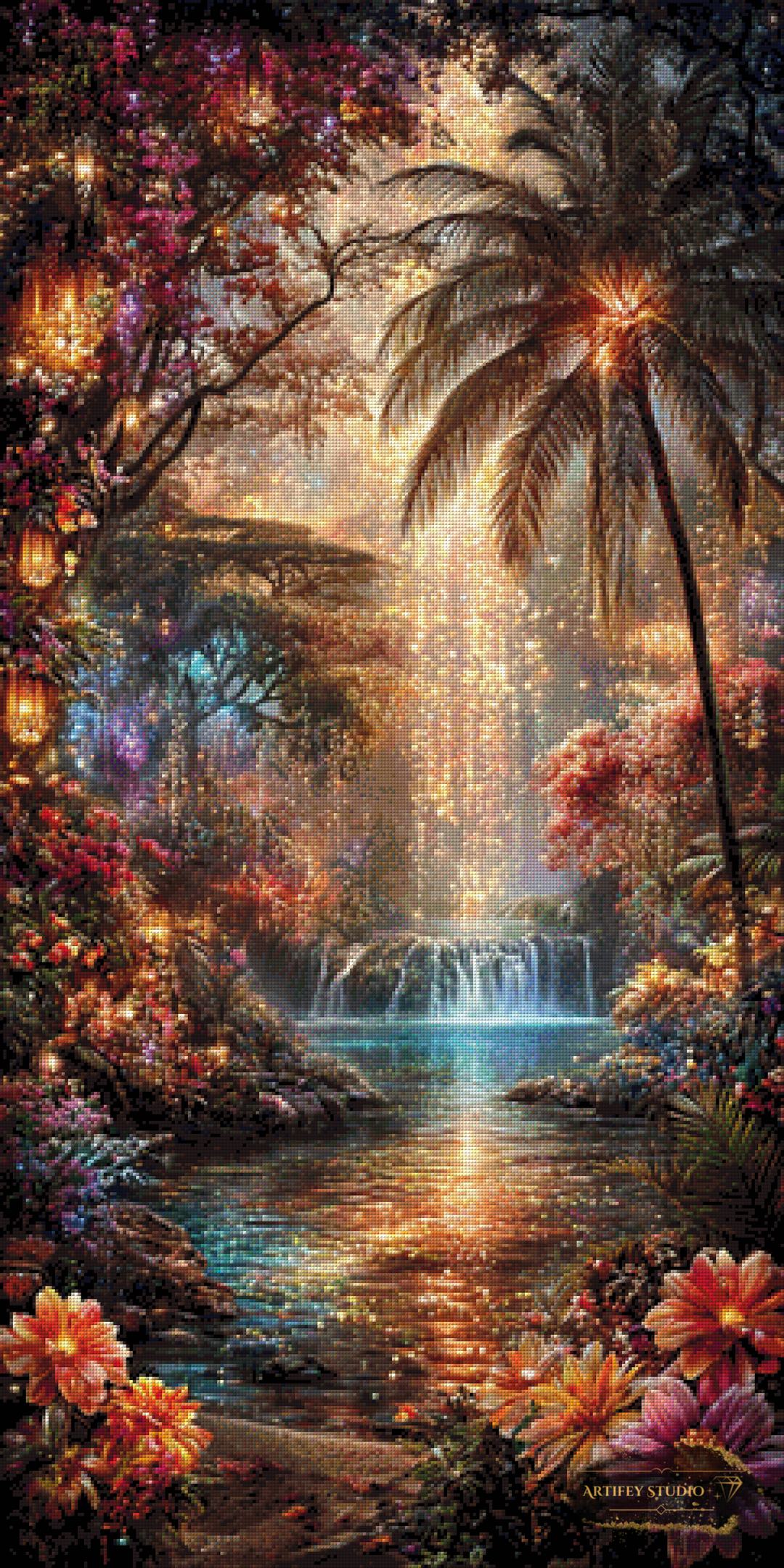 Tropenzauber by Artifey 60x120 with 270 Colors