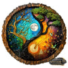 Holzpuzzle- Ying Yang Baum - Artifey Studio