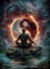 Pfad der inneren Harmonie by LaViie 80x110 mit 200 Farben