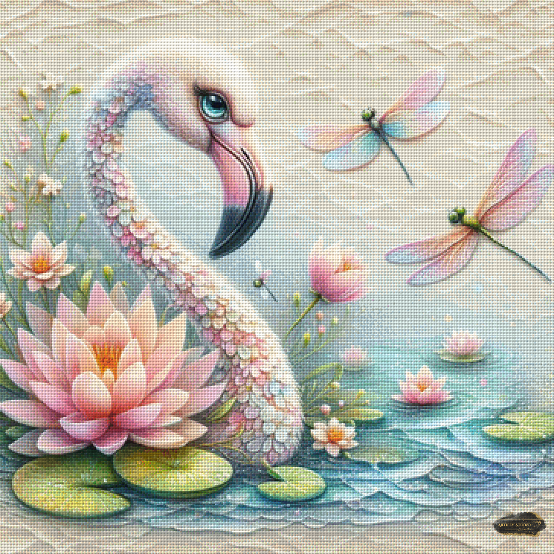 Lotus serenity by MAD 90x90 mit 260 Farben