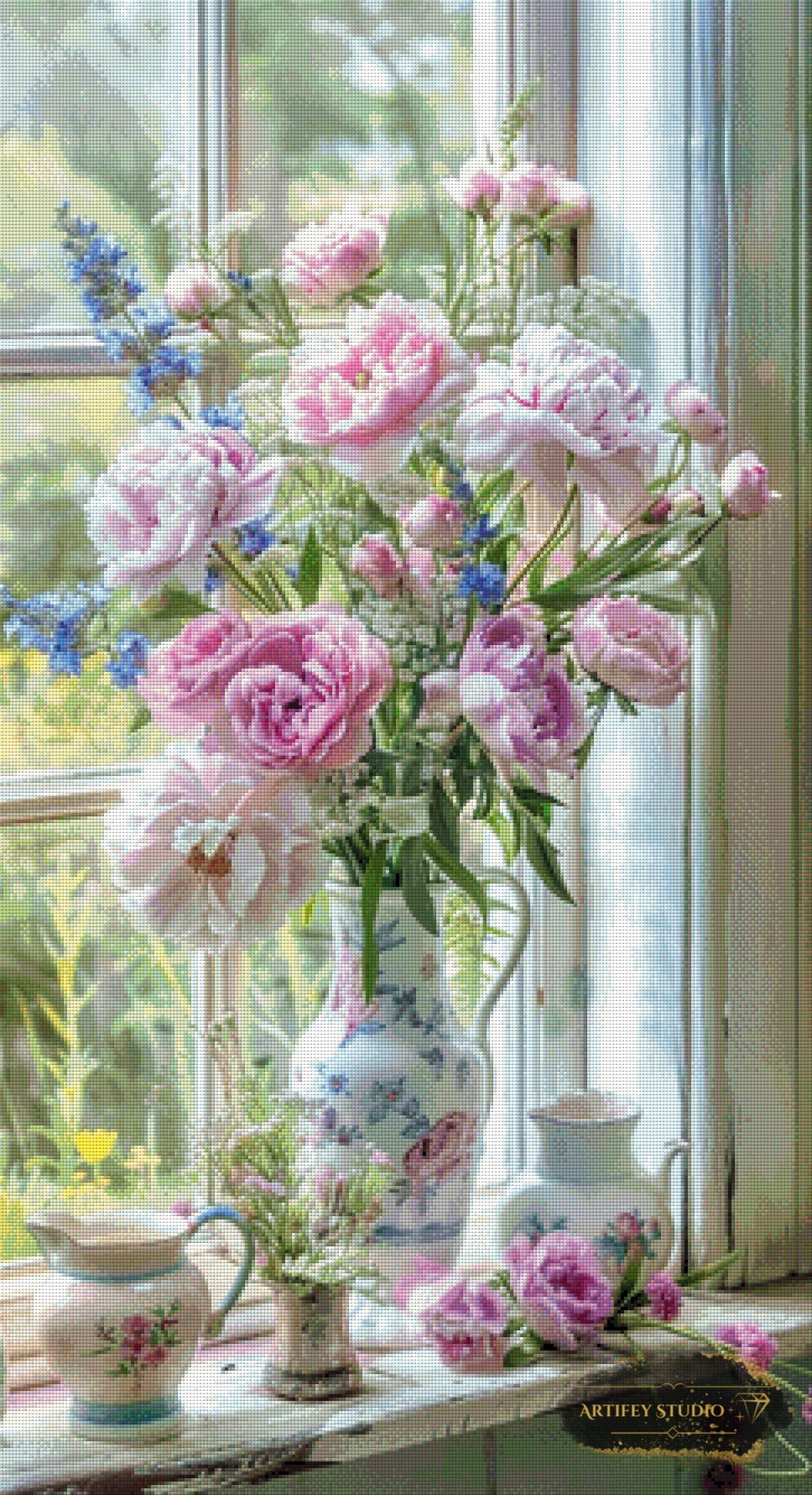 Sguardo di Primavera by Mirael 60x120 mit 190 Farben