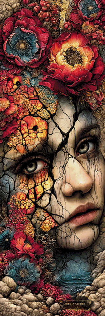 Die Narben der Natur by Mirael 60x180 mit 250 Farben