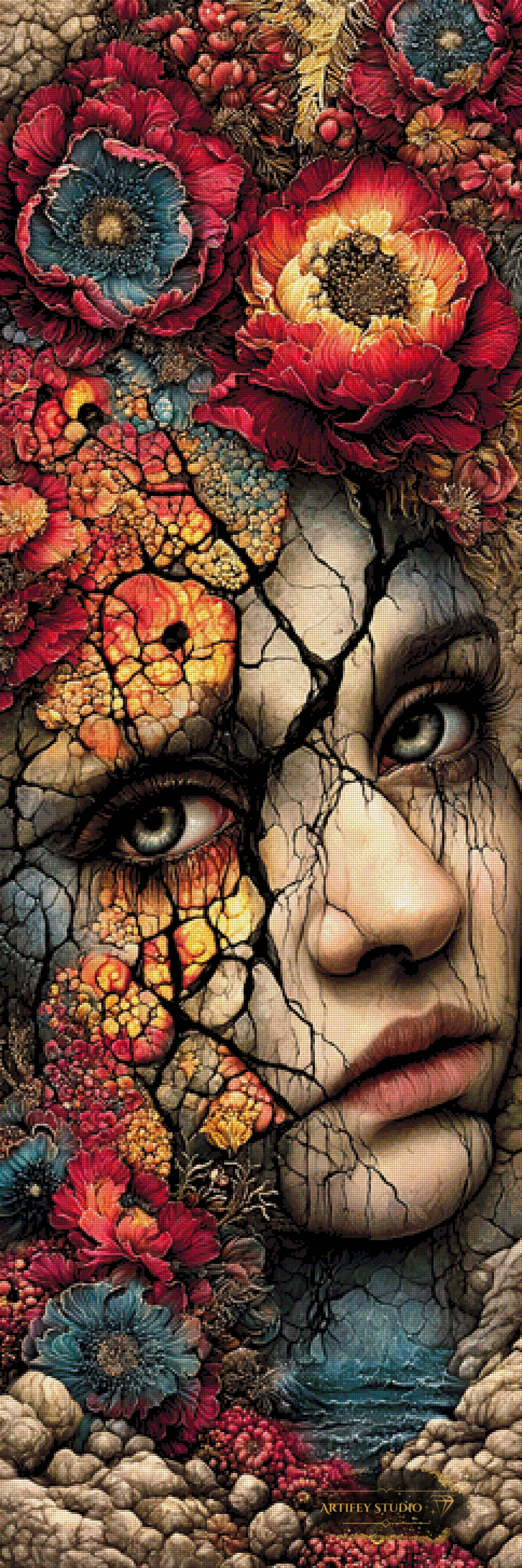 Die Narben der Natur by Mirael 60x180 mit 250 Farben
