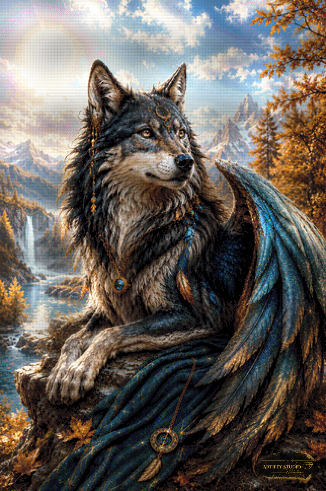 Golden Hour Sentinel by MAD 80x120 mit 190 Farben