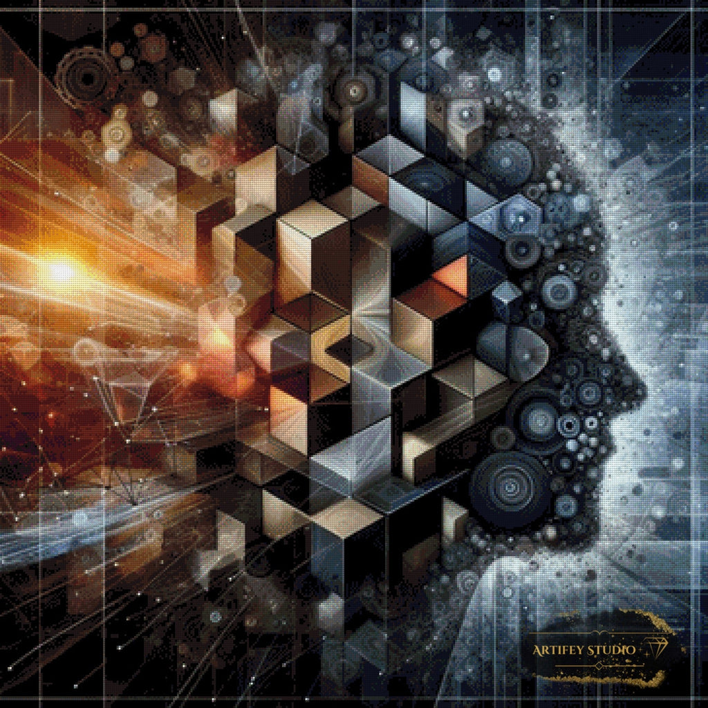 Nexus by Pixxchicks 90x90 mit 180 Farben Artifey Studio