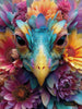 Der Flüstervogel by Morrigan 90x120 mit 390 Farben - Artifey Studio