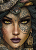 Gorgon Beauty by Skyler 80x110 mit 140 Farben