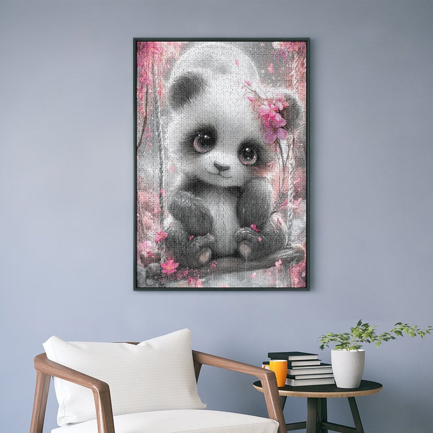 Flower Paws by Artifey 1000-Piece Wooden Jigsaw Puzzles (Vertical)