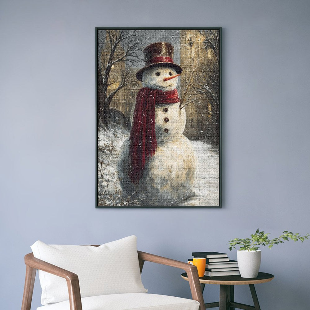 Snowman by Skyler Jigsaw Puzzles - Artifey Studio