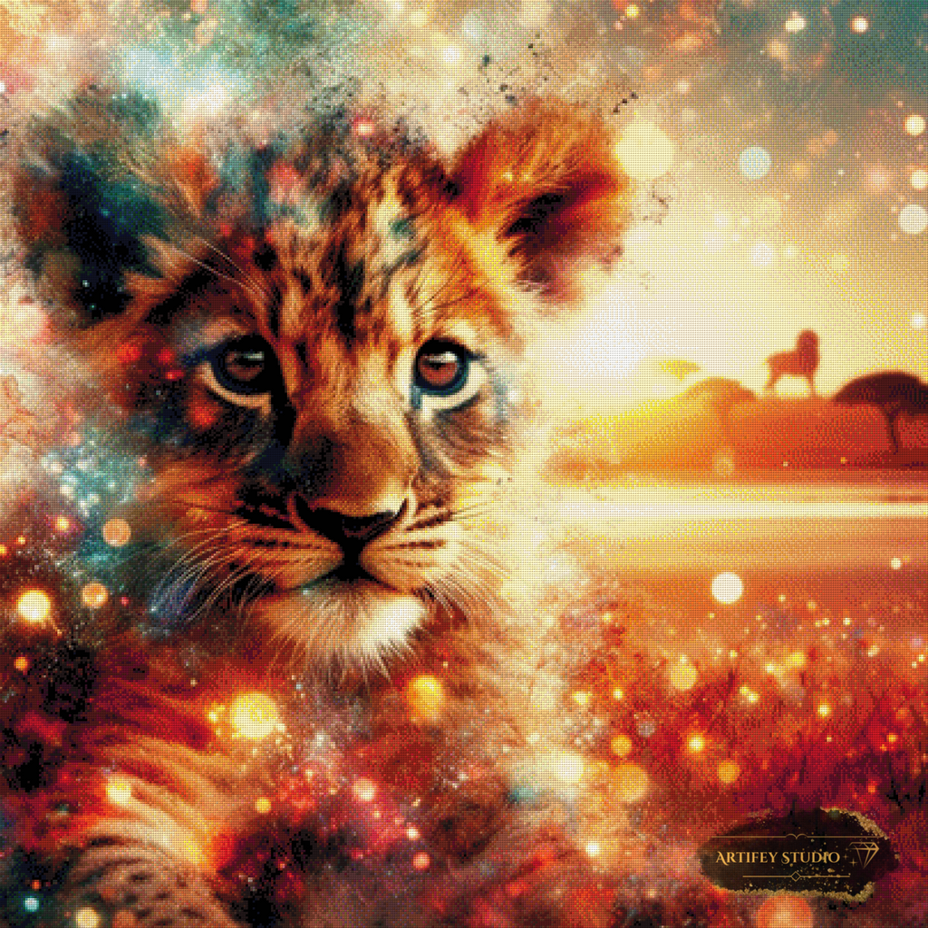 Dakar-The little King by Misses-X 100x100 mit 275 Farben