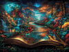Wortwelten by Morrigan 120x90 mit 260 Farben - Artifey Studio