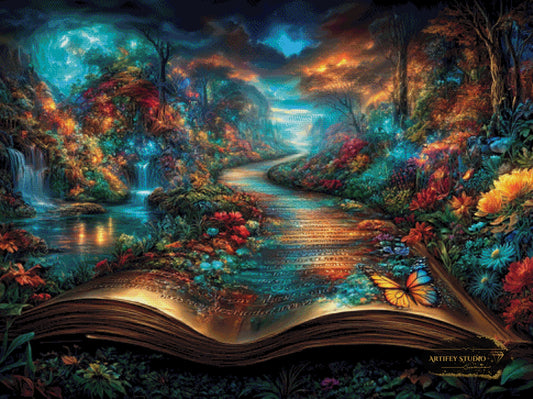 Wortwelten by Morrigan 120x90 mit 260 Farben