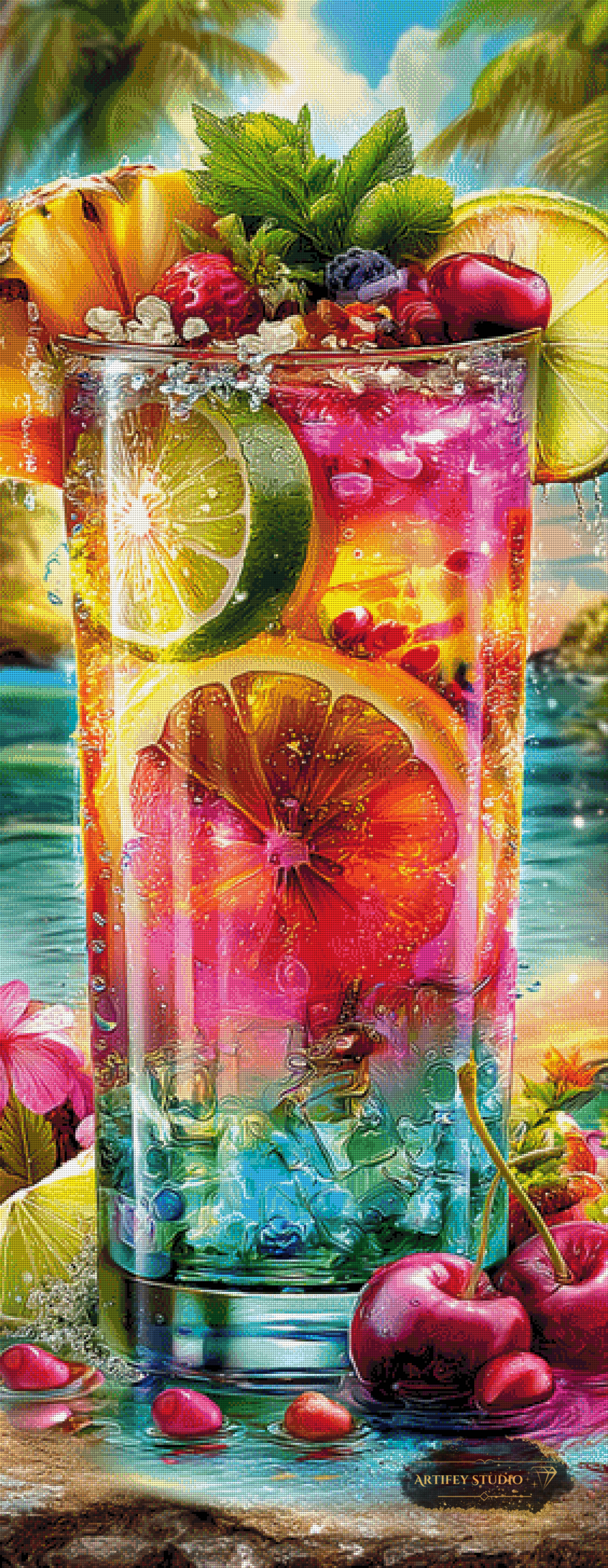 Gaby´s Cocktail by Morrigan 70x180 mit 420 Farben