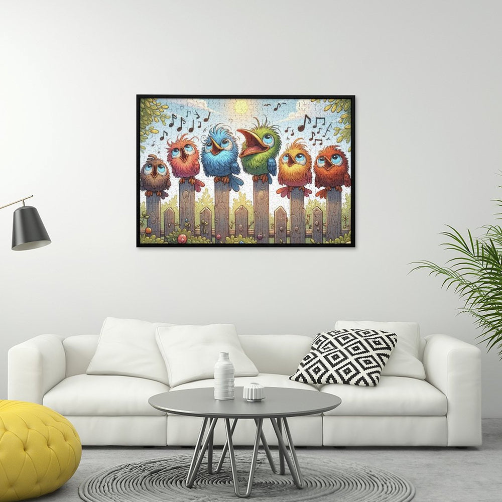 Happy birds by Diynamite Jigsaw Puzzles - Artifey Studio