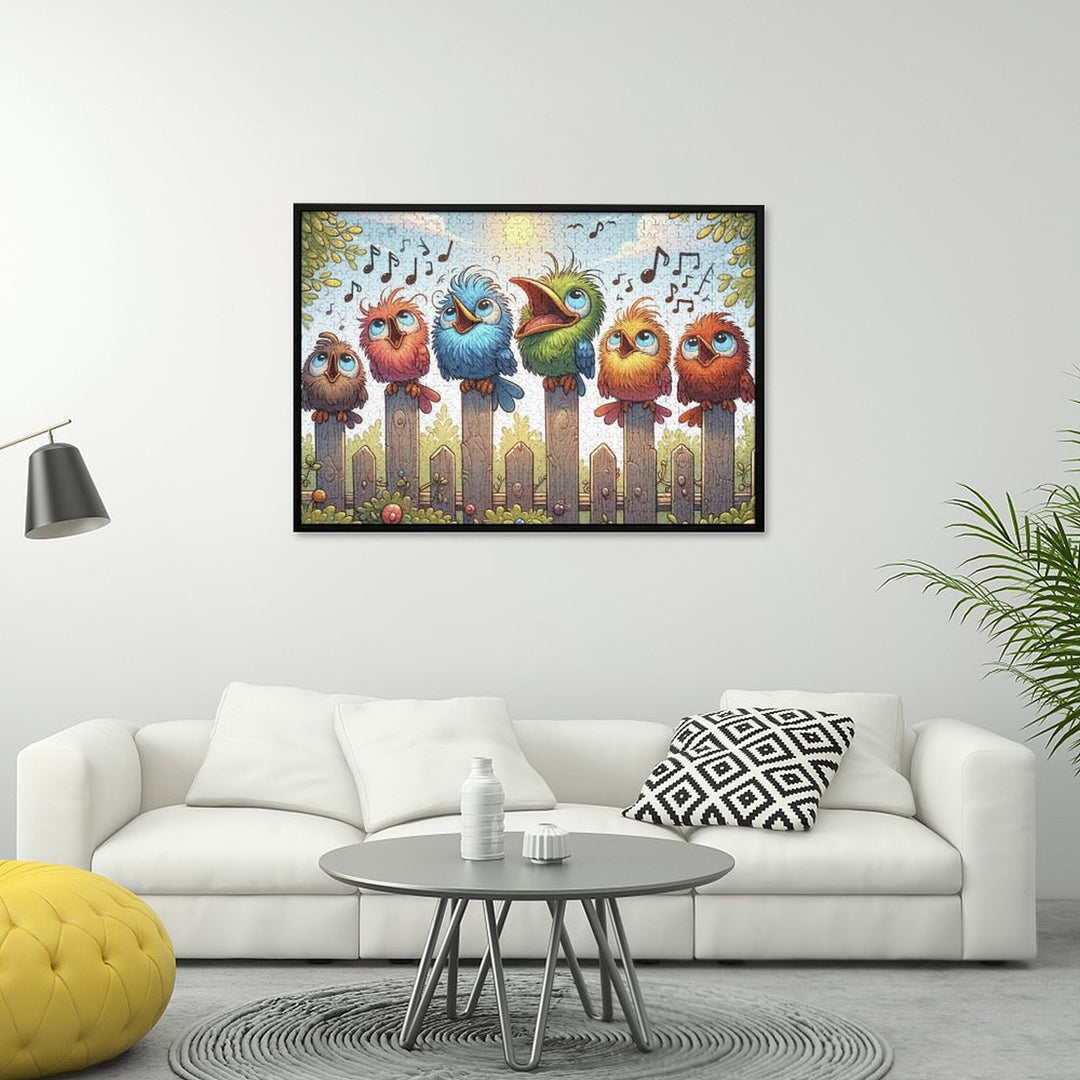 Happy birds by Diynamite Jigsaw Puzzles - Artifey Studio