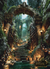 Echoes of the Forgotten by Skyler 80x110 mit 200 Farben
