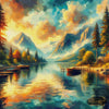 Strutture del Silenzio by Mirael 80x80 mit 210 Farben - Artifey Studio