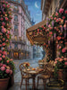 Cafe des Fleurs II by Morrigan 90x120 mit 230 Farben