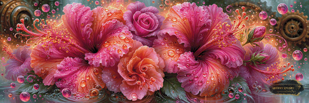Clockwork Dew by Artifey 180x60 mit 300 Farben