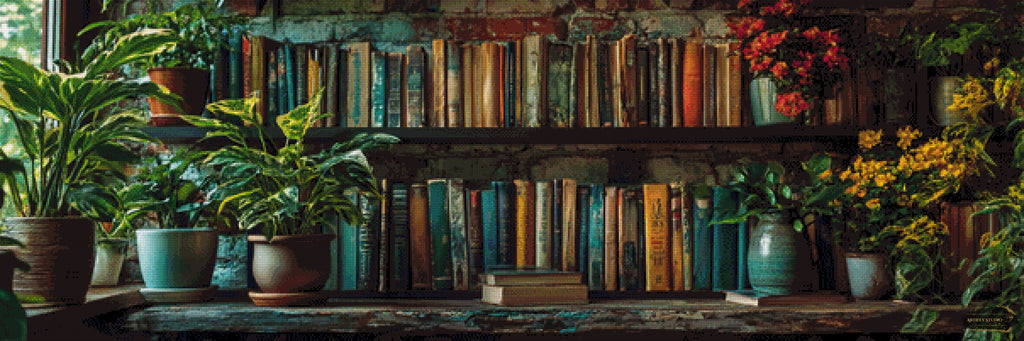 The green Archive by Morrigan 150x50 mit 220 Farben - Artifey Studio