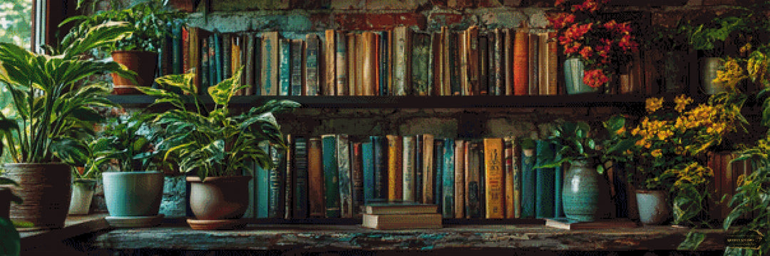 The green Archive by Morrigan 150x50 mit 220 Farben - Artifey Studio