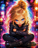 Chelseas "Bad Day" by Misses-X 80x100 mit 300 Farben