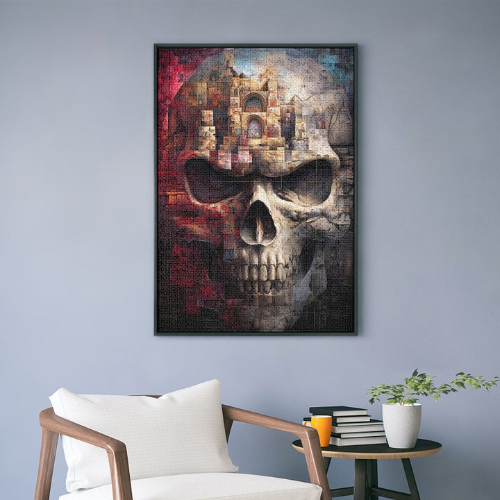 Tempel Skull by Morrigan Jigsaw Puzzles - Artifey Studio