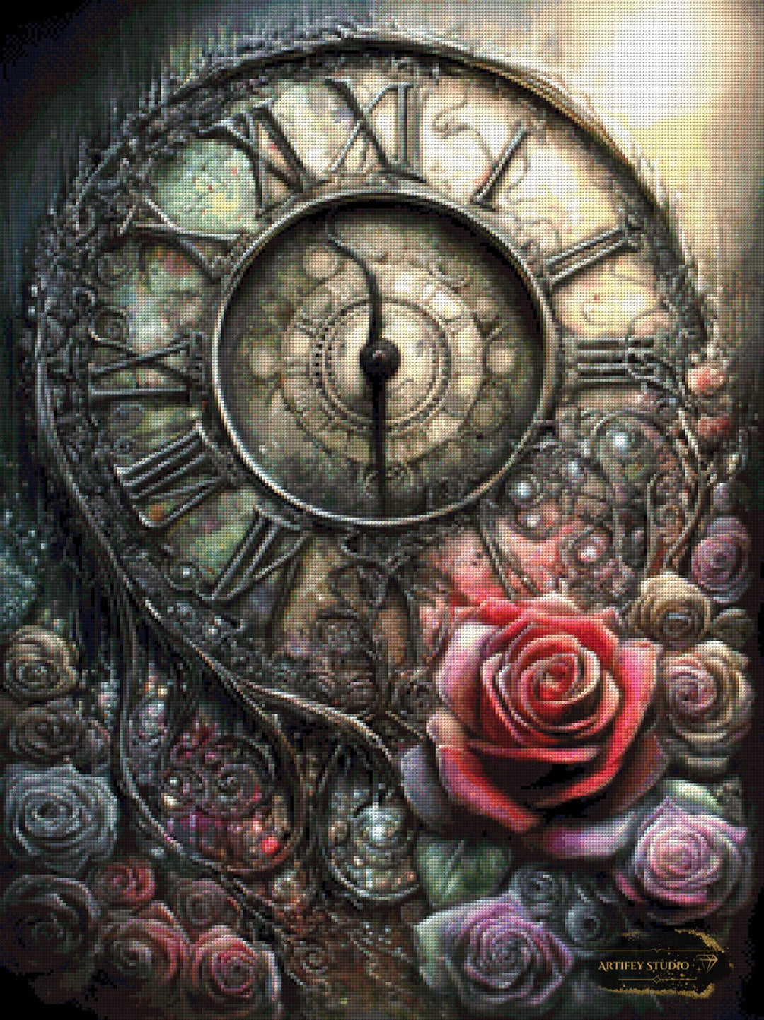 Final Hour by Skyler 60x80 mit 170 Farben Artifey Studio