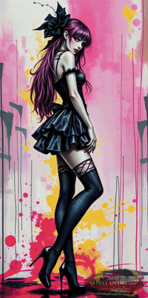 Diva by Skyler 60x120 mit 210 Farben - Artifey Studio