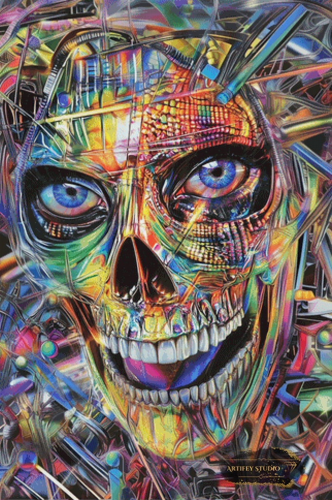 Crazy Fred by Lexxa 80x120 mit 360 Farben