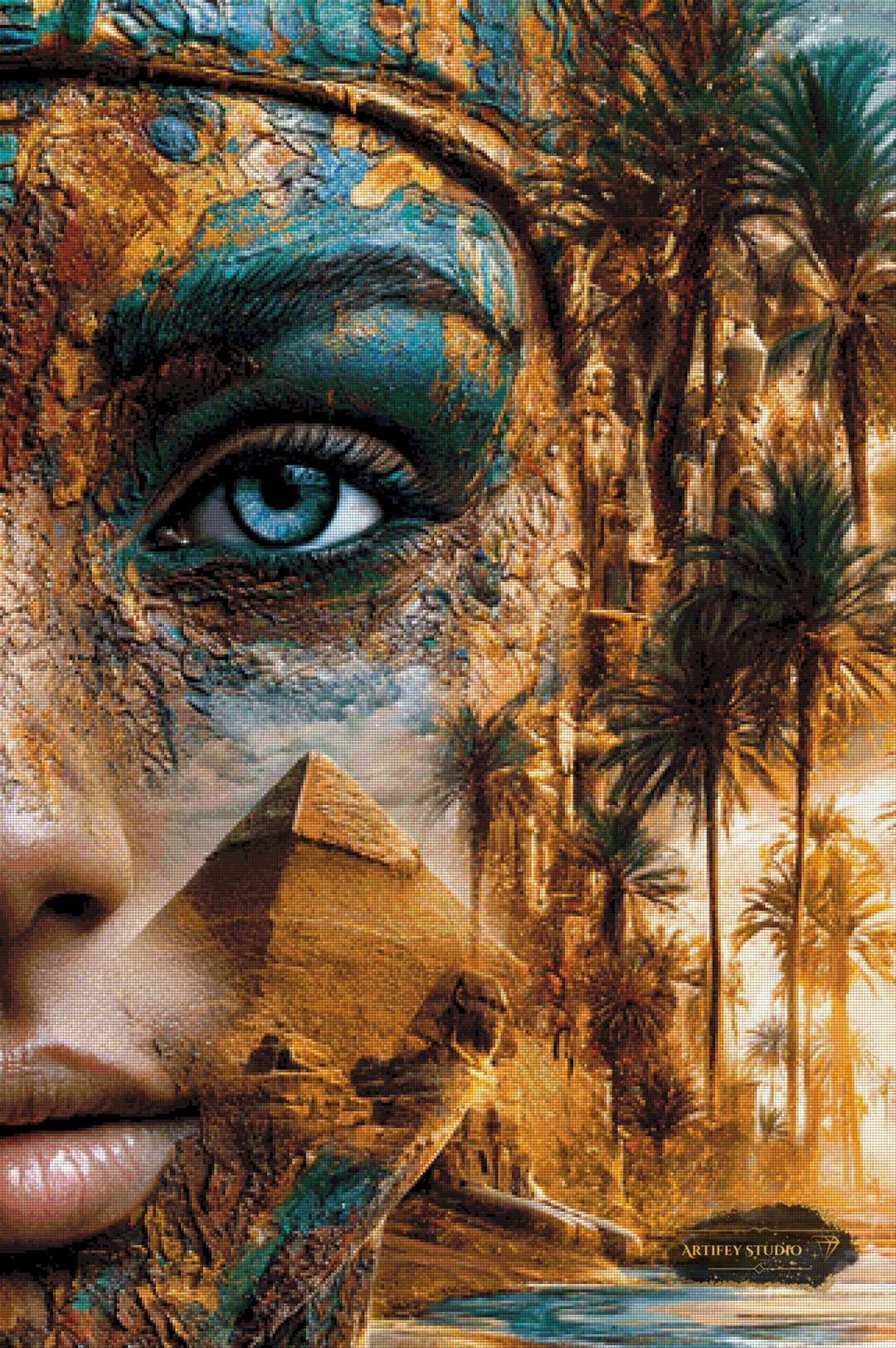 Soul of Kemet by Morrigan 80x120 mit 225 Farben