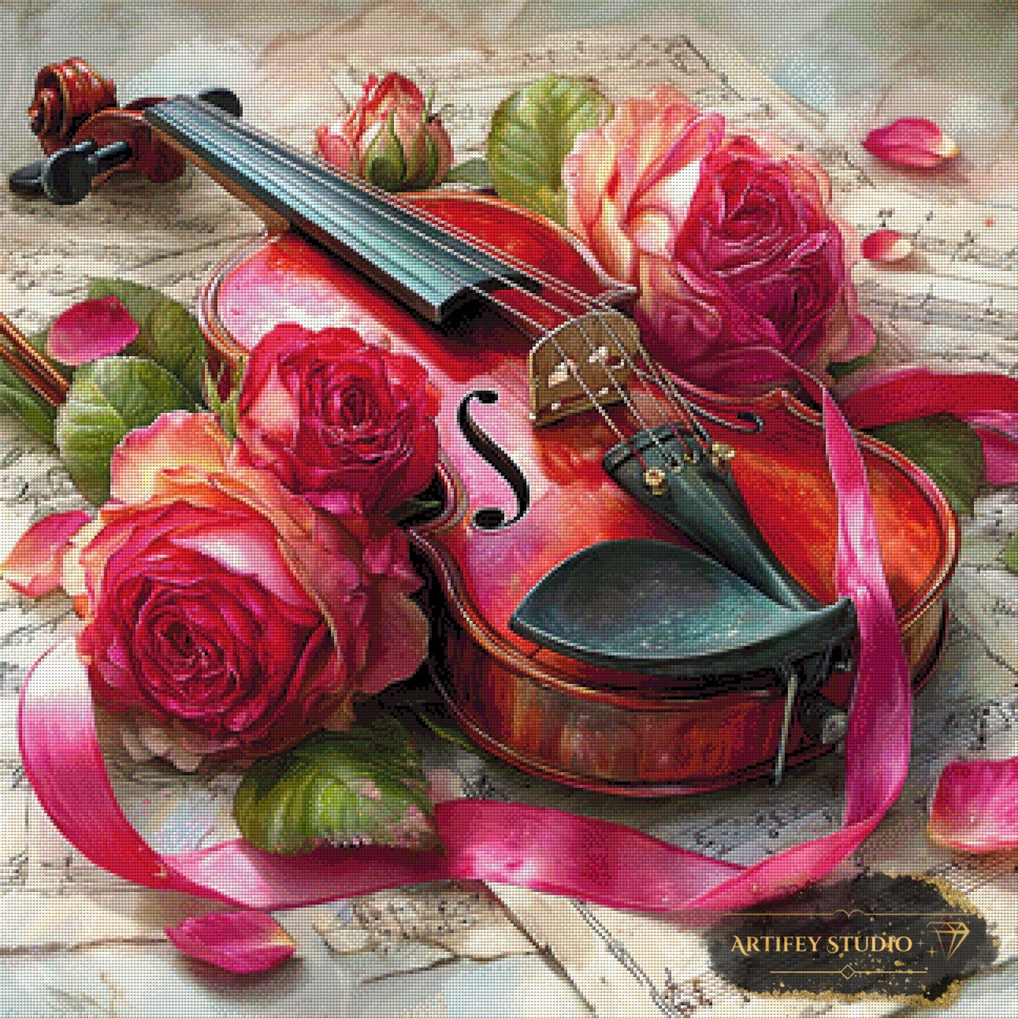 Aria Fiorita by Mirael 80x80 mit 290 Farben