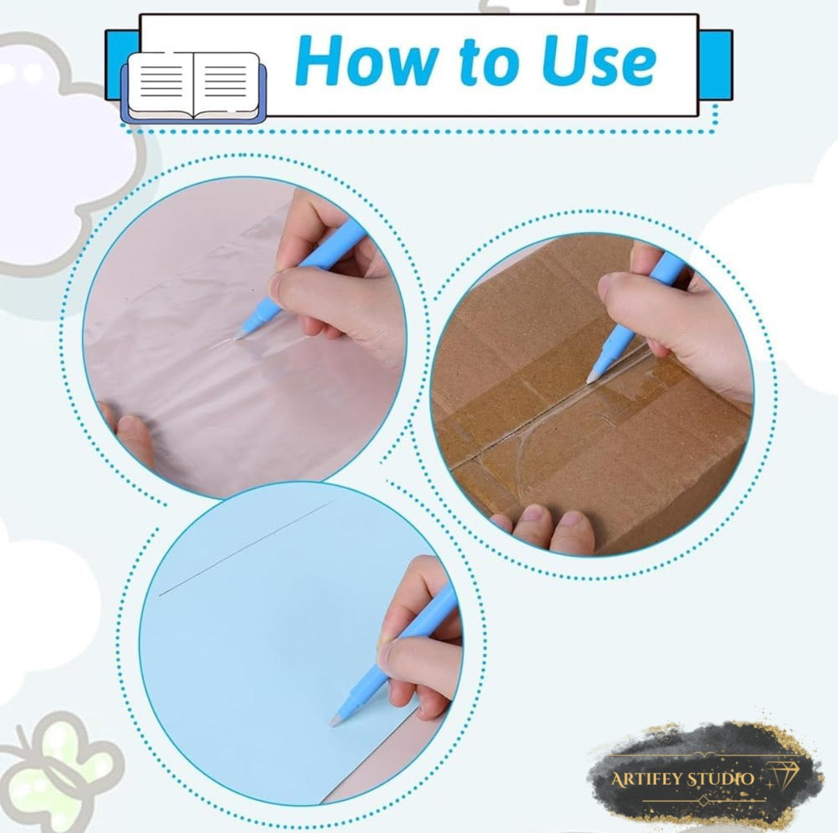 Keramik-Schneidestift mit Keramikklinge