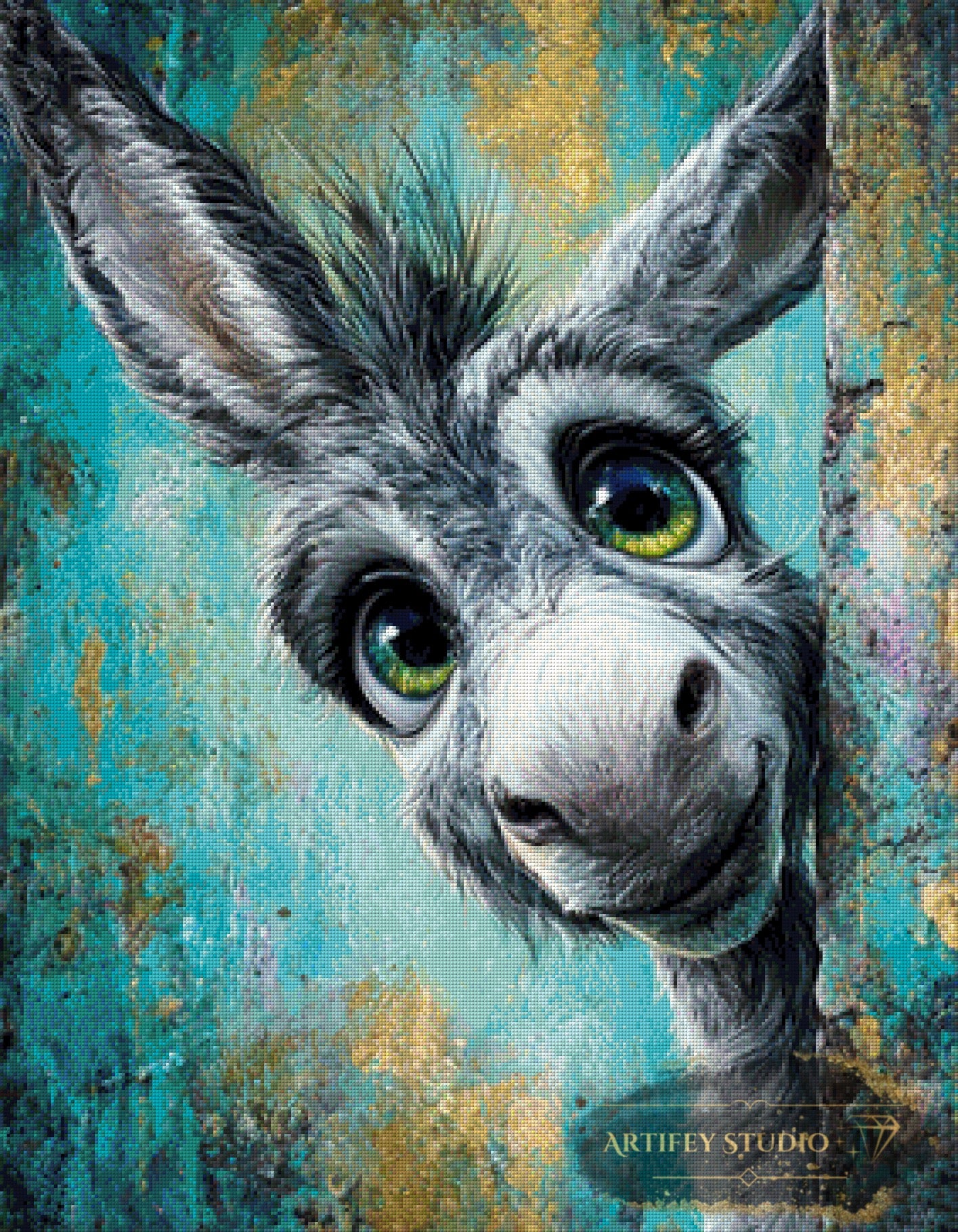 Hello you by Morrigan 70x90 with 190 colors