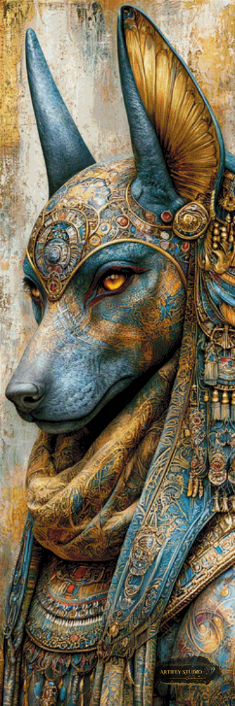 Anpu II by Morrigan 60x180 mit 220 Farben