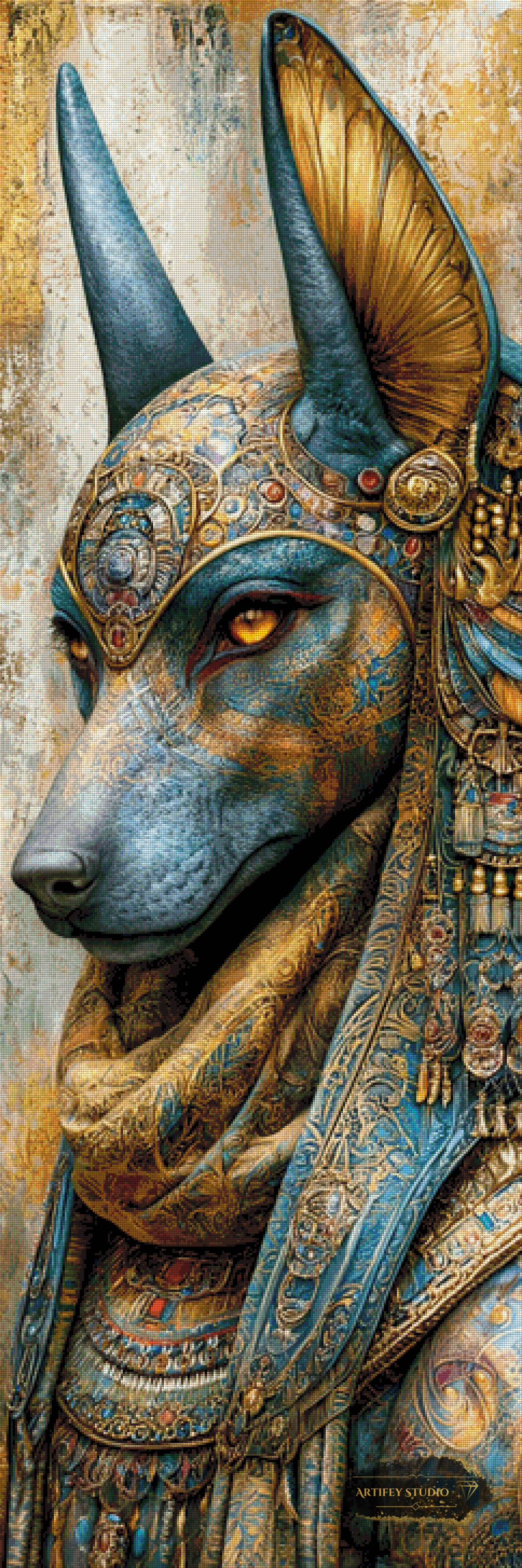 Anpu II by Morrigan 60x180 mit 220 Farben