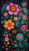 Neon-Garten by Pixxchicks 70x120 mit 310 Farben