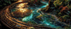 Die Quelle der Zeit by Mirael 170x70 mit 210 Farben - Artifey Studio
