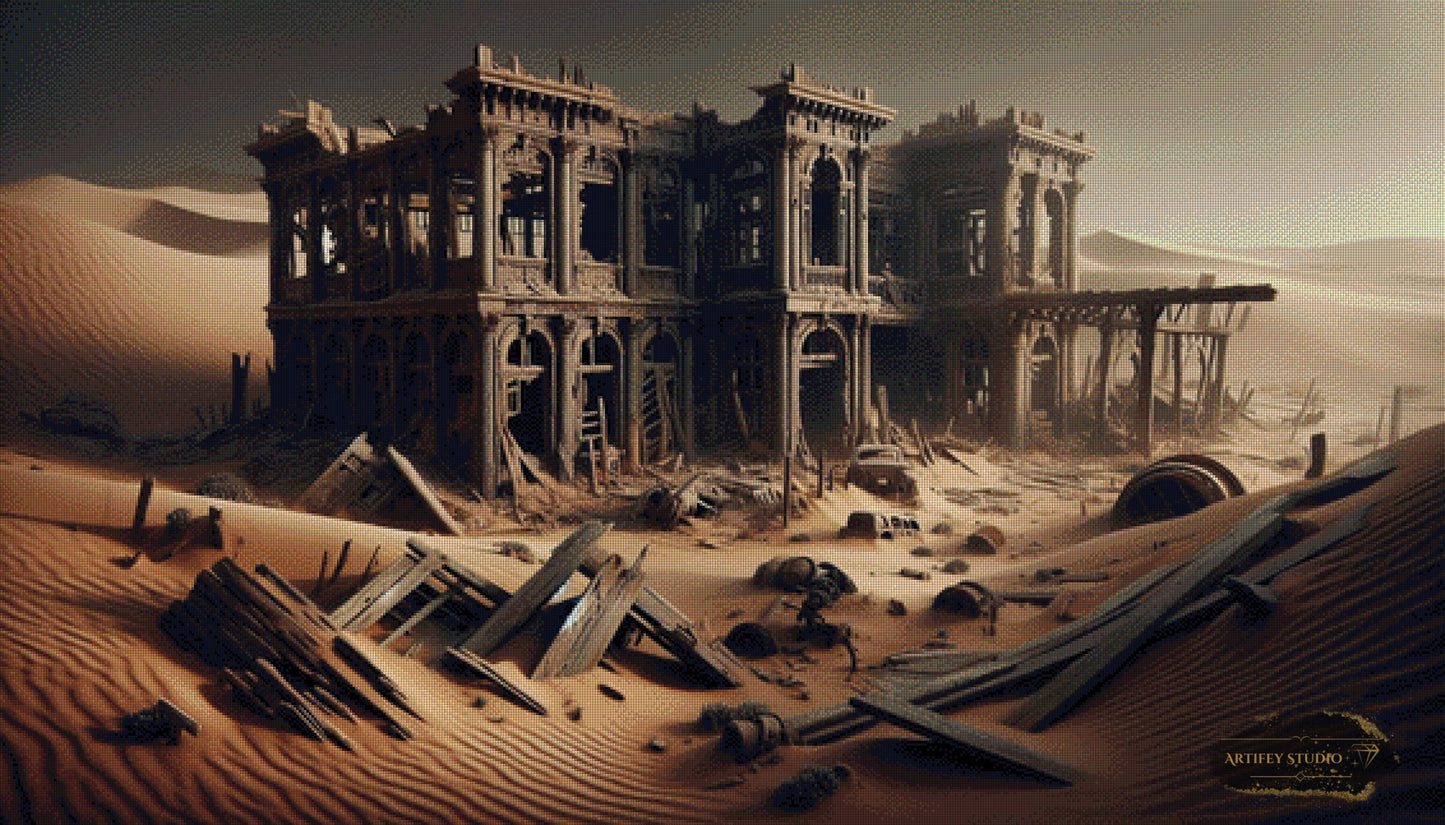 Vergessene Residenz by Diynamite 140x80 mit 100 Farben